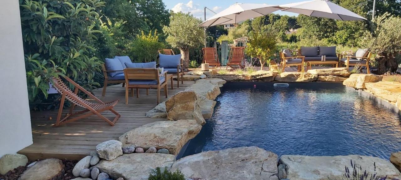 Une Oasis Au Pays De Cezanne Aix-en-Provence Exteriör bild